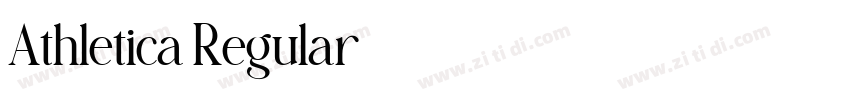 Athletica Regular字体转换 Athletica Regular字体转换